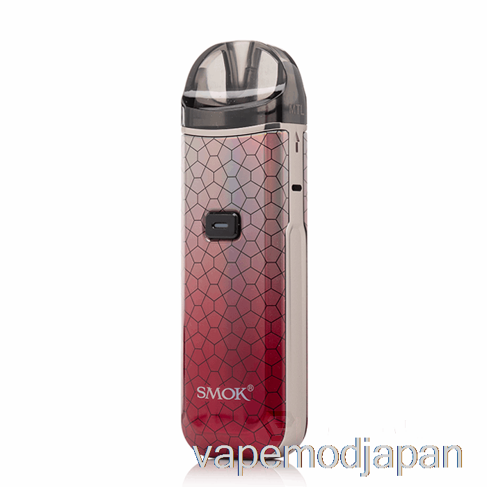Vape Japan Smok Nord Pro 25w ポッドキット シルバー レッド アーマー